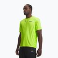 Tricou de antrenament bărbați Under Armour Tech Utility SS green citrine/black