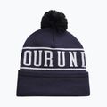 Căciulă de iarnă pentru bărbați Under Armour Halftime Pom Beanie midnight navy/white/white 2