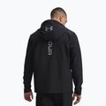 Geacă de antrenament pentru bărbați Under Armour Tech Utility Woven Jacket black/black/steel 2