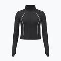 Bluză de antrenament pentru femei Under Armour Meridian Contour Full Zip ultimate black/white/ultimate black