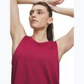 Tricou de antrenament pentru femei Under Armour Tech Tank Solid claret/ox blood 3