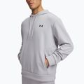 Bluză pentru bărbați Under Armour Flex Fleece Hoodie mod gray/black 3