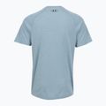 Tricou de antrenament bărbați Under Armour Tech Textured blue wind/black 2