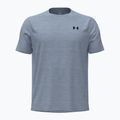 Tricou de antrenament bărbați Under Armour Tech Textured blue wind/black 5