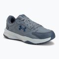 Încălțăminte de antrenament pentru bărbați Under Armour Edge Leather gravel/blue fog/blackout navy