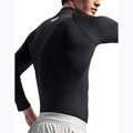 Longsleeve de antrenament pentru bărbați Under Armour Coldgear Elite Comp Mock ultimate black/ultimate black/reflective 3