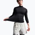 Longsleeve de antrenament pentru bărbați Under Armour Coldgear Elite Comp Mock ultimate black/ultimate black/reflective 4