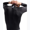Longsleeve de antrenament pentru bărbați Under Armour Coldgear Elite Comp Mock ultimate black/ultimate black/reflective 5