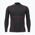 Longsleeve de antrenament pentru bărbați Under Armour Coldgear Elite Comp Mock ultimate black/red/reflective