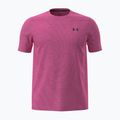 Tricou de antrenament bărbați Under Armour Vanish Seamless Novelty SS pink frenzy/ultimate black