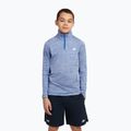 Bluză pentru copii New Balance Athletics Quarter Zip Funnel blue gemstone