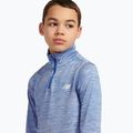 Bluză pentru copii New Balance Athletics Quarter Zip Funnel blue gemstone 5