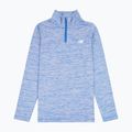 Bluză pentru copii New Balance Athletics Quarter Zip Funnel blue gemstone 6