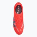 Ghete de fotbal New Balance Furon Elite V8 FG roșii 5