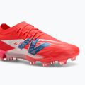 Ghete de fotbal New Balance Furon Elite V8 FG roșii 7