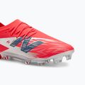 Ghete de fotbal New Balance Furon Team V8 FG roșii 7