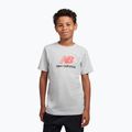Tricou pentru copii New Balance Jersey Stacked Logo Tee athletic grey heather