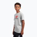 Tricou pentru copii New Balance Jersey Stacked Logo Tee athletic grey heather 4