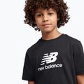Set pentru copii New Balance Stacked Logo Tee & FT Short nb caviar 5