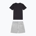 Set pentru copii New Balance Stacked Logo Tee & FT Short nb caviar 9
