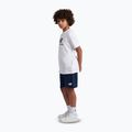 Set pentru copii New Balance Stacked Logo Tee & FT Short nb bright white 3