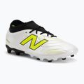 Ghete de fotbal pentru copii New Balance Tekela Team Low JR FG albe