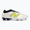 Ghete de fotbal pentru copii New Balance Tekela Team Low JR FG albe 2