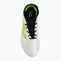 Ghete de fotbal pentru copii New Balance Tekela Team Low JR FG albe 5