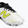 Ghete de fotbal pentru copii New Balance Tekela Team Low JR FG albe 7