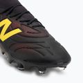 Ghete de fotbal New Balance Tekela Team Low V5 FG black 100/punch yellow/fire cracker 7