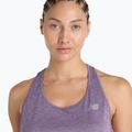 Tricou damă New Balance Athletics Tank candied violet heather 4