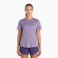 Tricou damă New Balance Athletics candied violet heather