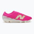 Încălțăminte de fotbal pentru copii New Balance Furon Team V8 FG pink heat/sea salt/gold metallic 2