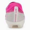 Încălțăminte de fotbal pentru copii New Balance Furon Team V8 FG pink heat/sea salt/gold metallic 6
