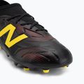 Încălțăminte de fotbal pentru copii New Balance Tekela Team V5 black 100/punch yellow/fire cracker 7