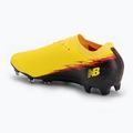 Ghete de fotbal New Balance Furon Team V8 FG punch yellow/black 100/fire cracker 3