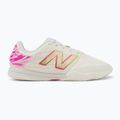 Ghete de fotbal New Balance Furon Pro V8 IN pink heat/sea salt/gold metallic 2
