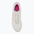 Ghete de fotbal New Balance Furon Pro V8 IN pink heat/sea salt/gold metallic 5