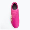 Ghete de fotbal New Balance Furon Elite V8 SG pink heat/sea salt/gold metallic 5