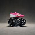 Ghete de fotbal New Balance Furon Elite V8 SG pink heat/sea salt/gold metallic 8