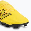 Ghete de fotbal pentru copii New Balance Furon Team V8 FG punch yellow/black 100/fire cracker 7