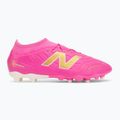 Încălțăminte de fotbal pentru copii New Balance Tekela Team V5 pink heat/metallic gold/pink satin 2
