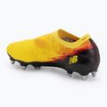 Ghete de fotbal New Balance Furon Elite V8 SG punch yellow/black 100/fire cracker 3