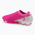 Ghete de fotbal New Balance Furon Pro V8 FG pink heat/sea salt/gold metallic 3