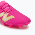 Ghete de fotbal New Balance Furon Pro V8 FG pink heat/sea salt/gold metallic 7