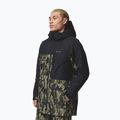 Geacă de snowboard pentru bărbați Columbia Coreshot Print greenscape treebark print/black 4