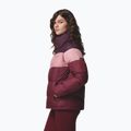 Geacă izolată pentru femei Columbia Puffect II Colorblock rich wine/eraser pink/moonvista 4