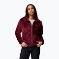 Bluză pentru femei Columbia Fire Side II Sherpa Full Zip rich wine