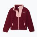 Bluză fleece pentru copii Columbia Sequoia Grove Full Zip Fleece rich wine/eraser pink