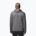 Bluză pentru bărbați Columbia Triple Canyon Grid Fleece Hooded Full Zip II city grey/black 3